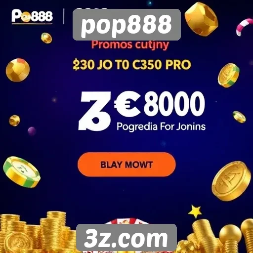 novidades em promoções no site pop888