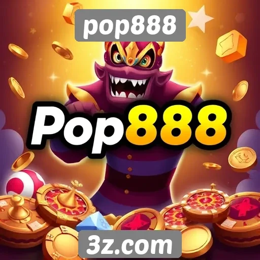 Variedade de jogos disponíveis no pop888